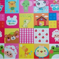 Настилка пъзел 60 х 60 х 1 см, 4 броя