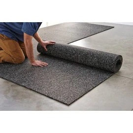 Гумена настилка Sport-flooring Strong, с цветни шарки 12%