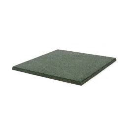 Гумени плочи 50 х 50 х 2 см, зелени