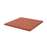 Гумени плочи 50 х 50 х 2 см, червени