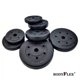 Диск Bodyflex с PVC покритие, 2 кг, Ф30, със захват width=
