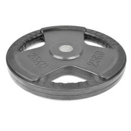 Олимпийски дисk MASTER 25 кг, гумиран 