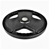 Олимпийски диск MASTER 20 кг, гумиран 