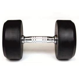 Дъмбели Sportmax от 2,5 до 10 кг, гумирани, комплект, профи width=