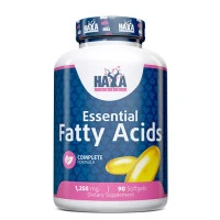 Аминокиселина HAYA LABS Essential Fatty Acids, 1250 мг., 90 гeл-ĸaпc.