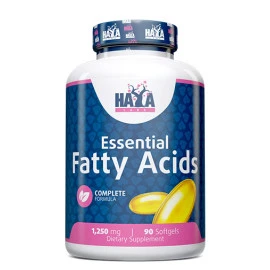 Аминокиселина HAYA LABS Essential Fatty Acids, 1250 мг., 90 гeл-ĸaпc.