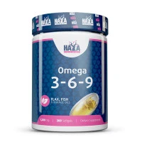 Аминокиселина HAYA LABS Omega 3-6-9, 200 гeл-ĸaпcyли