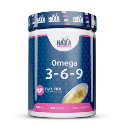 Аминокиселина HAYA LABS Omega 3-6-9, 200 гeл-ĸaпcyли