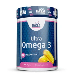 Аминокиселина HAYA LABS Ultra Omega 3, 180soft