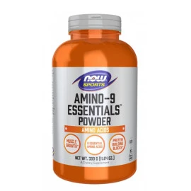 Аминокиселина NOW Essentials ™ Powder, 60 дози width=
