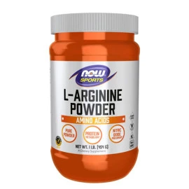 Аминокиселина NOW L-Arginine Powder, 454гр