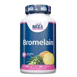 Стимулиращ хардкор HAYA LABS Bromelain 500мг / 60 таб. width=