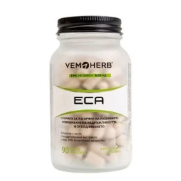 Фет бърнър VEMOHERB ECA, 90 капс.