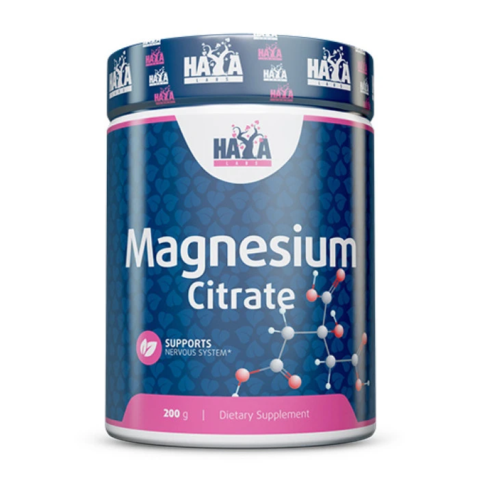 Магнезиев цитрат HAYA LABS 200гр.