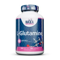 Аминокиселина Haya Labs L-Glutamine 500mg