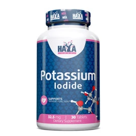 Калиев йодид HAYA LABS 30т. | Йодни таблетки width=