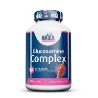 Витамини и минерали Haya Labs Glucosamine Chondroitin & MSM Complex, 120 капс.
