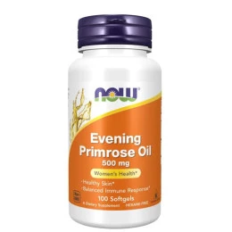 Масло от вечерна иглика (Evening Primrose Oil) NOW 500mg, 100 Softgels