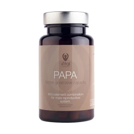 Стимулант VITAL CONCEPT Papa, 60 Vcaps.