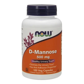 Д-маноза NOW D-Mannose 500mg, 120 Caps.