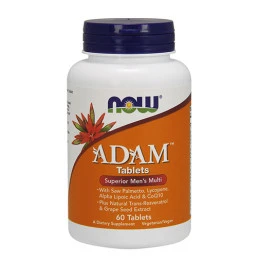 Витамини NOW ADAM™ Superior Mens Multiple 60 Tabs.