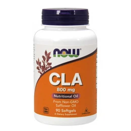 Линолова киселина NOW CLA 800mg, 90 Softgels