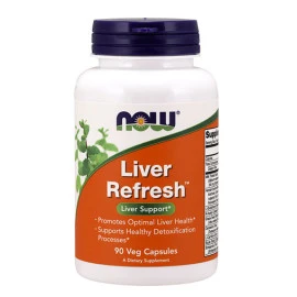 Детокс NOW Liver Refresh, 90 caps.