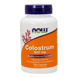 Коластра NOW Colostrum 500mg, 120 Caps. width=