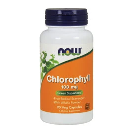 Хлорофил NOW Chlorophyll 100mg. / 90 капс. width=