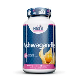 Ашваганда HAYA LABS Ashwagandha 450mg, 90 caps.