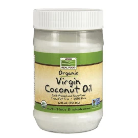Кокосово масло NOW Virgin (12oz), 355ml width=