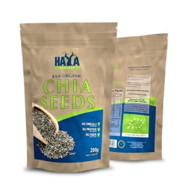 Чия HAYA LABS Organic Chia Seeds. 200гр