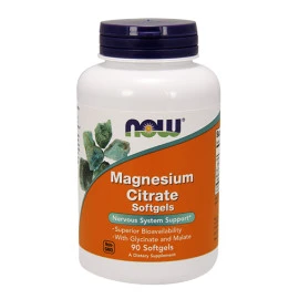 Магнезиев цитрат NOW Magnesium Citrate 134mg, 90 Softgels