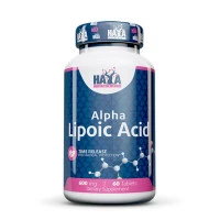 Липоева киселина HAYA LABS Time Release Alpha Lipoic Acid 600mg, 60 табл.