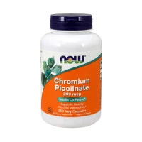 Хром пиколинат NOW Chromium Picolinate 200mcg, 250 Caps.