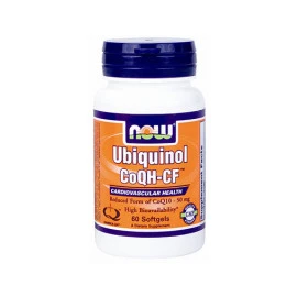 Убиквинол NOW Ubiquinol CoQH-CF, 60 капс. width=