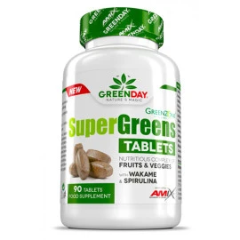 Антиоксидант AMIX Super Greens, 90 табл. width=
