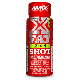 Фет бърнър AMIX XFat 2in1 SHOT, 60ml