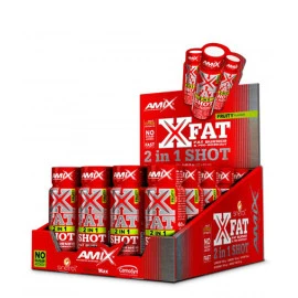 Фетбърнър AMIX XFat 2in1 SHOT Box, 20x60ml width=