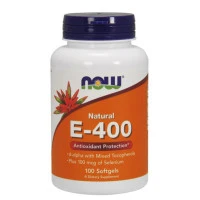 Витамин E-400 IU NOW, Mixed Tocopherols, 100 капс.