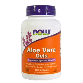 Алое вера NOW, 100 Softgels width=