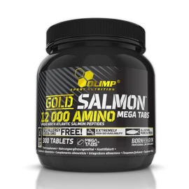 Аминокиселина OLIMP Gold Salmon 12000 Amino Mega Tabs, 300 Tabs. width=