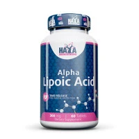 Липоева киселина HAYA LABS Time Release Alpha Lipoic Acid 300mg, 60 tabs.
