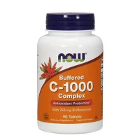 Витамин С-100 NOW Complex with 250mg Bioflavonoids - Buffered, 90 Tabs