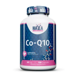 Коензим Q10 HAYA LABS Co-Q10 60mg, 120 caps.