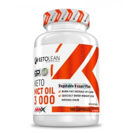 Гейнър AMIX KetoLean Keto go MCT Oil 3000 mg, 100 капс. width=