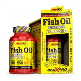 Рибено масло AMIX Omega 3 Power, 60 Softgels