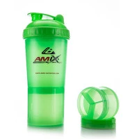 Шейкър AMIX Monster Bottle 600 мл, зелен
