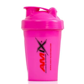 Шейкър AMIX Mini 400 мл, розов