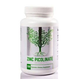 Цинк UNIVERSAL Zinc Picolinate, 120 капс.